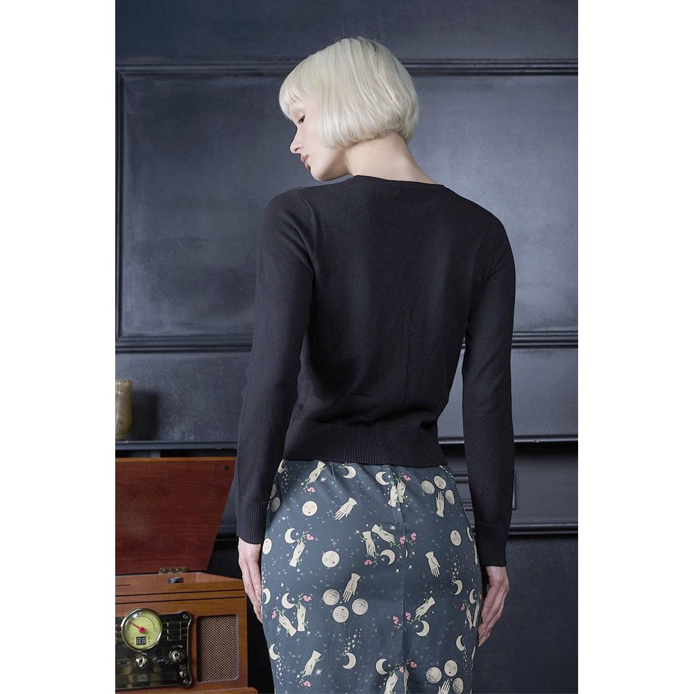 Banned - Heritage Moon Cardigan - Black